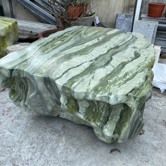 Bàn ghế đá khối 01